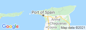 Port Of Spain map